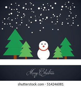Vector illustration abstract Christmas Background
