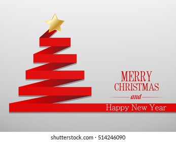 Fondo de Navidad abstracto de ilustración vectorial