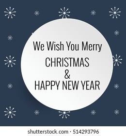 Vector illustration abstract Christmas Background