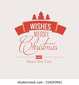 Vector illustration abstract Christmas Background