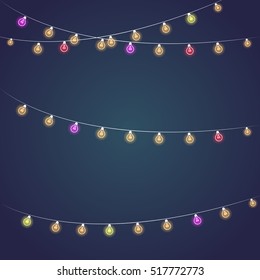 Vector illustration abstract Christmas Background