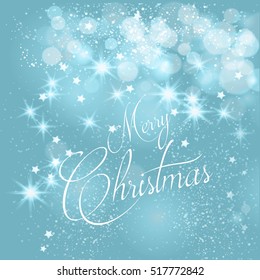 Vector illustration abstract Christmas Background