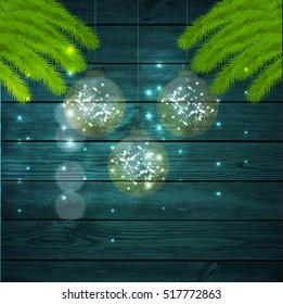 Vector illustration abstract Christmas Background