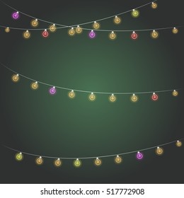 Vector illustration abstract Christmas Background
