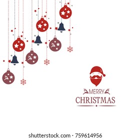 Vector illustration abstract Christmas Background