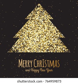 Vector illustration abstract Christmas Background