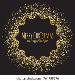 Vector illustration abstract Christmas Background