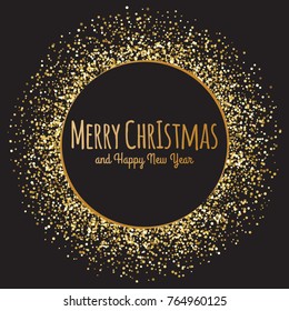 Vector illustration abstract Christmas Background