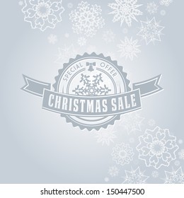 Vector illustration abstract Christmas BackgroundCard