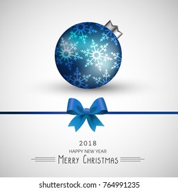 Vector illustration abstract Christmas and New year  Background
