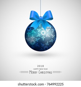 Vector illustration abstract Christmas and New year  Background