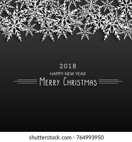 Vector illustration abstract Christmas and New year  Background