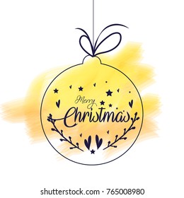 Vector illustration abstract Christmas and New year  Background