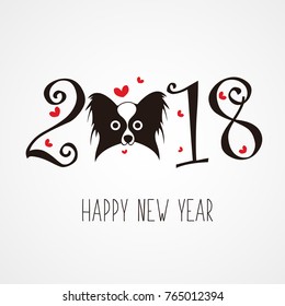 Vector illustration abstract Christmas and New year  Background
