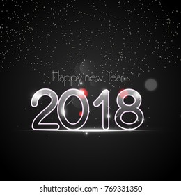 Vector illustration abstract Christmas and New year Background