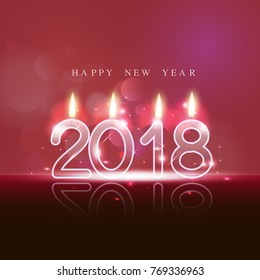 Vector illustration abstract Christmas and New year Background