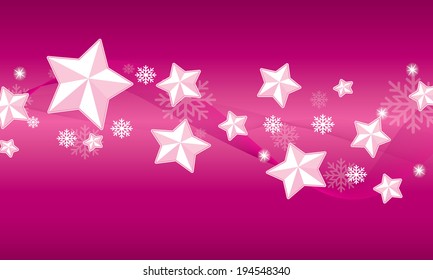 Vector illustration abstract Christmas and star Background - eps10
