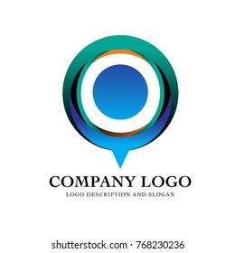 Vector illustration abstract circle for logo and icon 