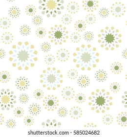 Vector illustration of abstract circle pattern