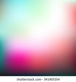 Vector illustration Abstract color Blurred  Background