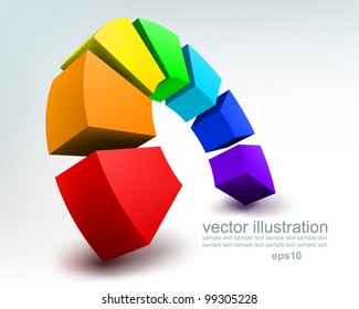 Artist palette icon with colored paints on white background