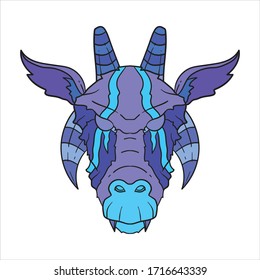 Vector illustration abstract colorful animal ornament. Illustration of batik for print, fabric, album art, web, promotion, tshirt and wallpaper background design