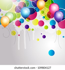 Vector illustration of an abstract colorful background