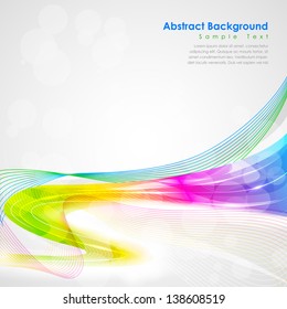 vector illustration of abstract colorful background