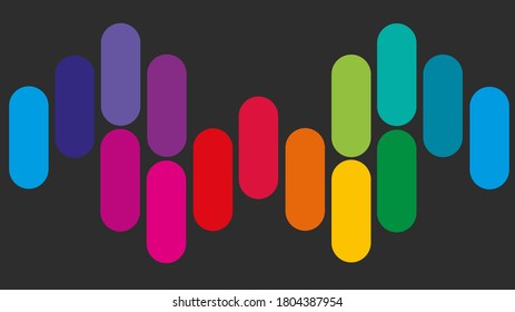 vector illustration of an abstract colorful background