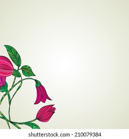 Vector illustration of abstract colorful vector background