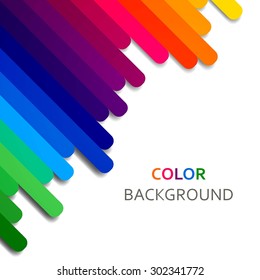 Vector Illustration of an Abstract Colorful Background