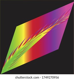 vector illustration of abstract colorful design