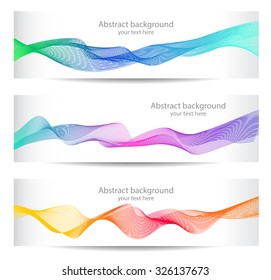 Vector Illustration, Abstract Colorful Lines.