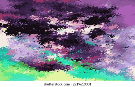 vector illustration of abstract colorful paint brush mixed background with splash style, for display, or wallpaper, and your template