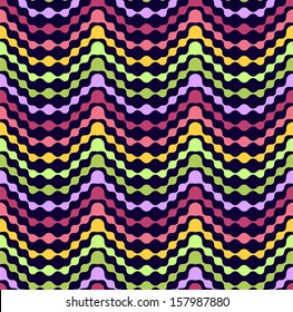 Vector illustration of  abstract colorful seamless pattern