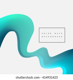 Vector illustration Abstract colorful wave. EPS 10