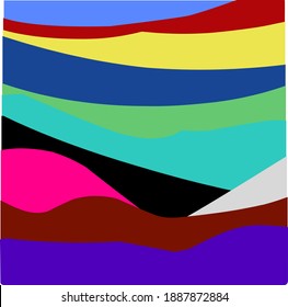 Vector illustration of abstract colors, perfect for wallpaper, or for backgrounds