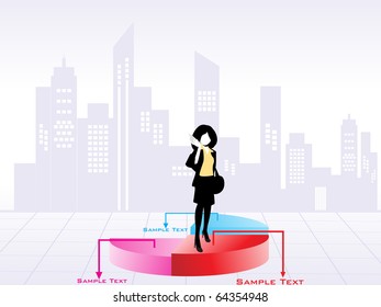 vector illustration of abstract corporate background