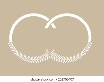 Vector illustration of Abstract creative sign logo