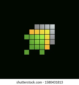 vector Illustration of an abstract cube