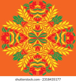 Vector illustration of abstract decor