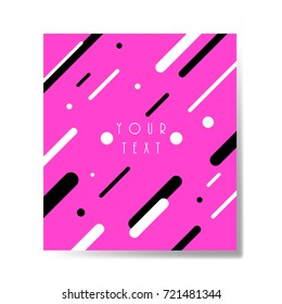 Vector illustration abstract design banner web template