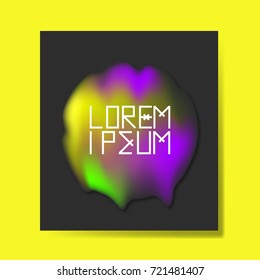 Vector illustration abstract design banner web template