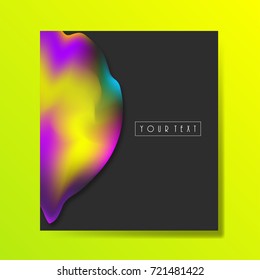 Vector illustration abstract design banner web template