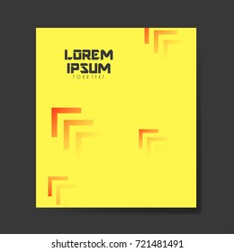 Vector illustration abstract design banner web template