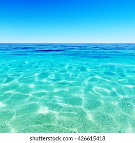 Vector Illustration Abstract Design Vector reativity Background of Blue Sea Waves