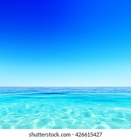 Vector Illustration Abstract Design Vector reativity Background of Blue Sea Waves