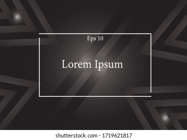Vector illustration of abstract design for text
