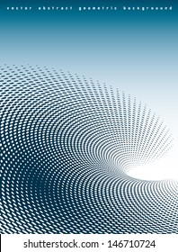 Vector illustration of an abstract dotted background.