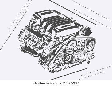 Illustration Battle Tank Rocket Launcher Stock Vector (Royalty Free ...